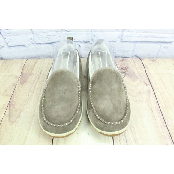 LL Bean Mountain Slippers Moccasin Dark Cement Size 8 M - Picture 5 of 9